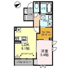 パーシミントの物件間取画像